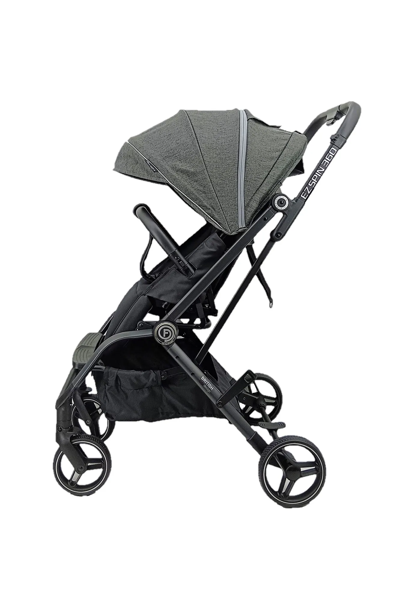 Fairworld Ez Spin 360 Stroller-Dark Grey