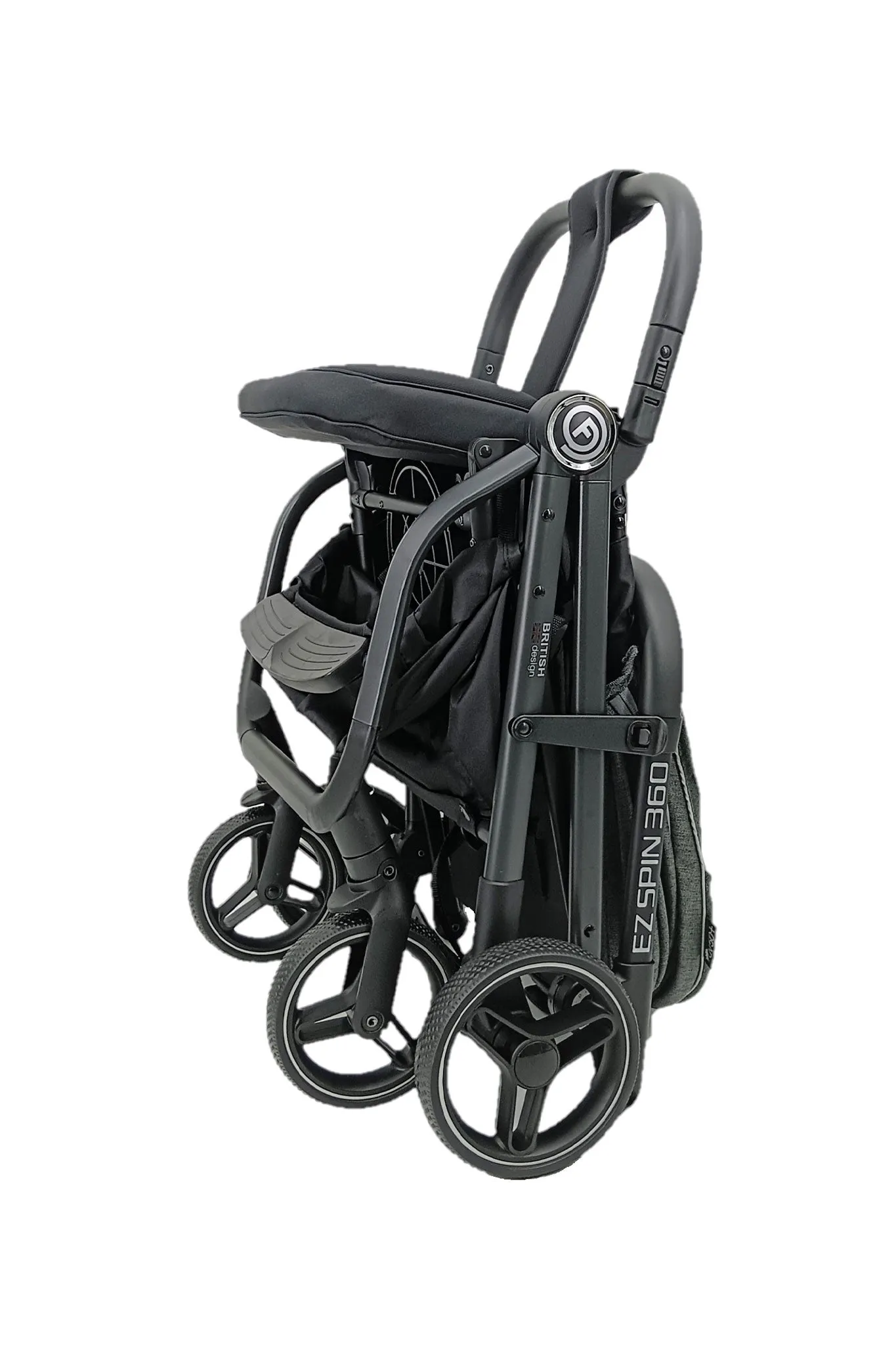 Fairworld Ez Spin 360 Stroller-Dark Grey