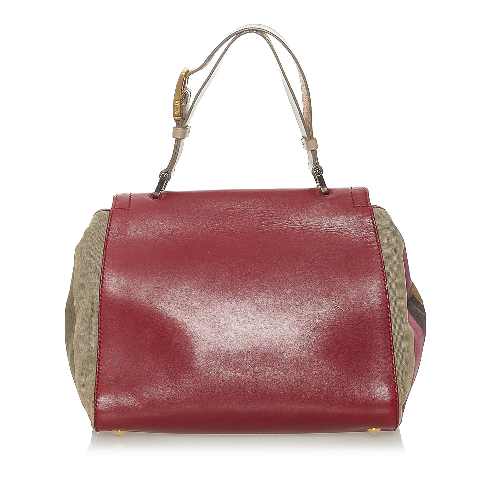 Fendi Silvana Leather Satchel (SHG-37729)