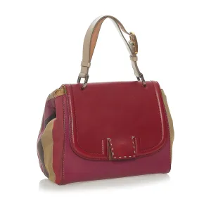 Fendi Silvana Leather Satchel (SHG-37729)