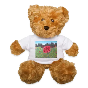 Field of Roses ~ Teddy Bear