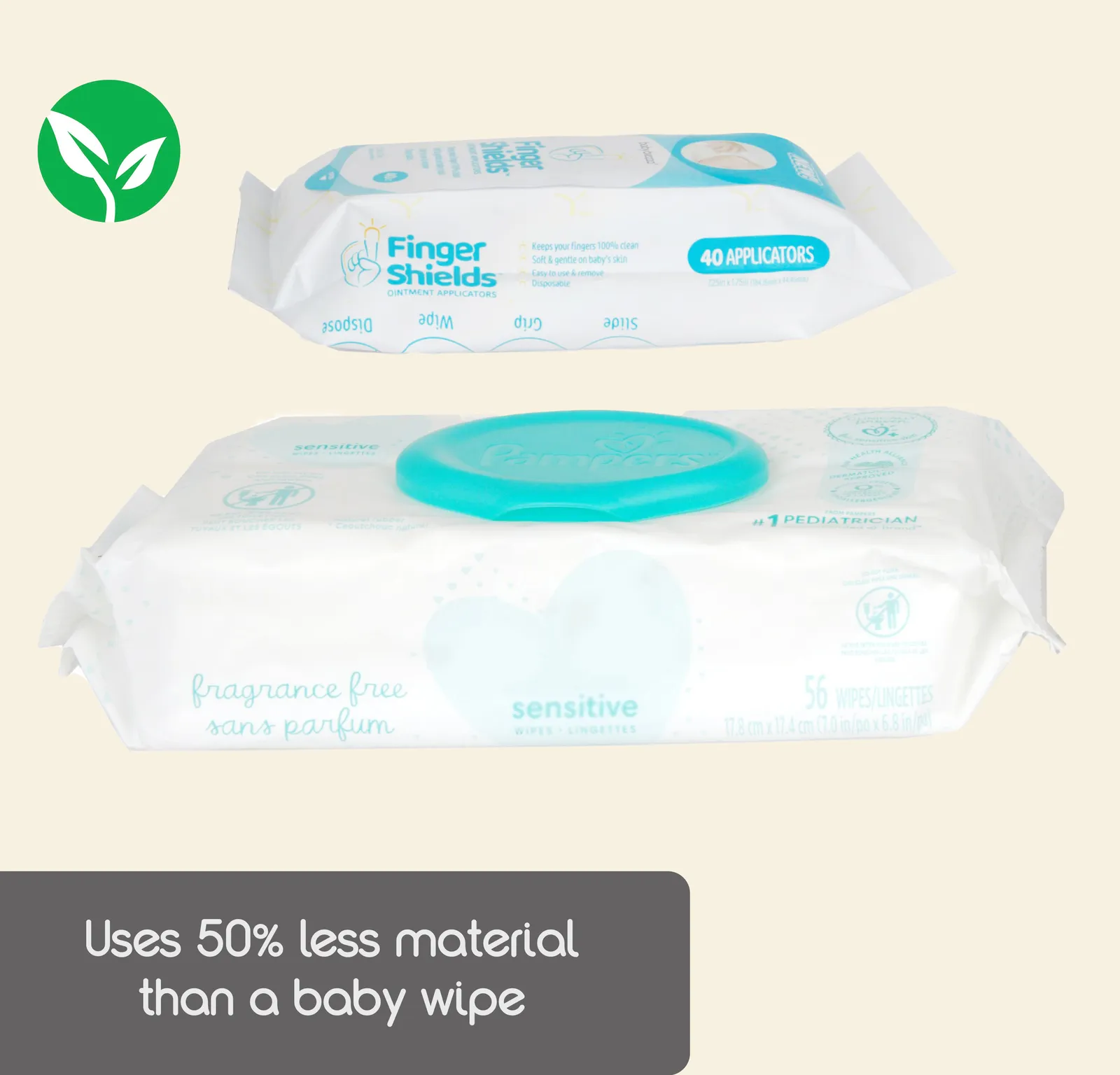 Finger Shields® - 100% Mess-Free Diaper Cream Applicators