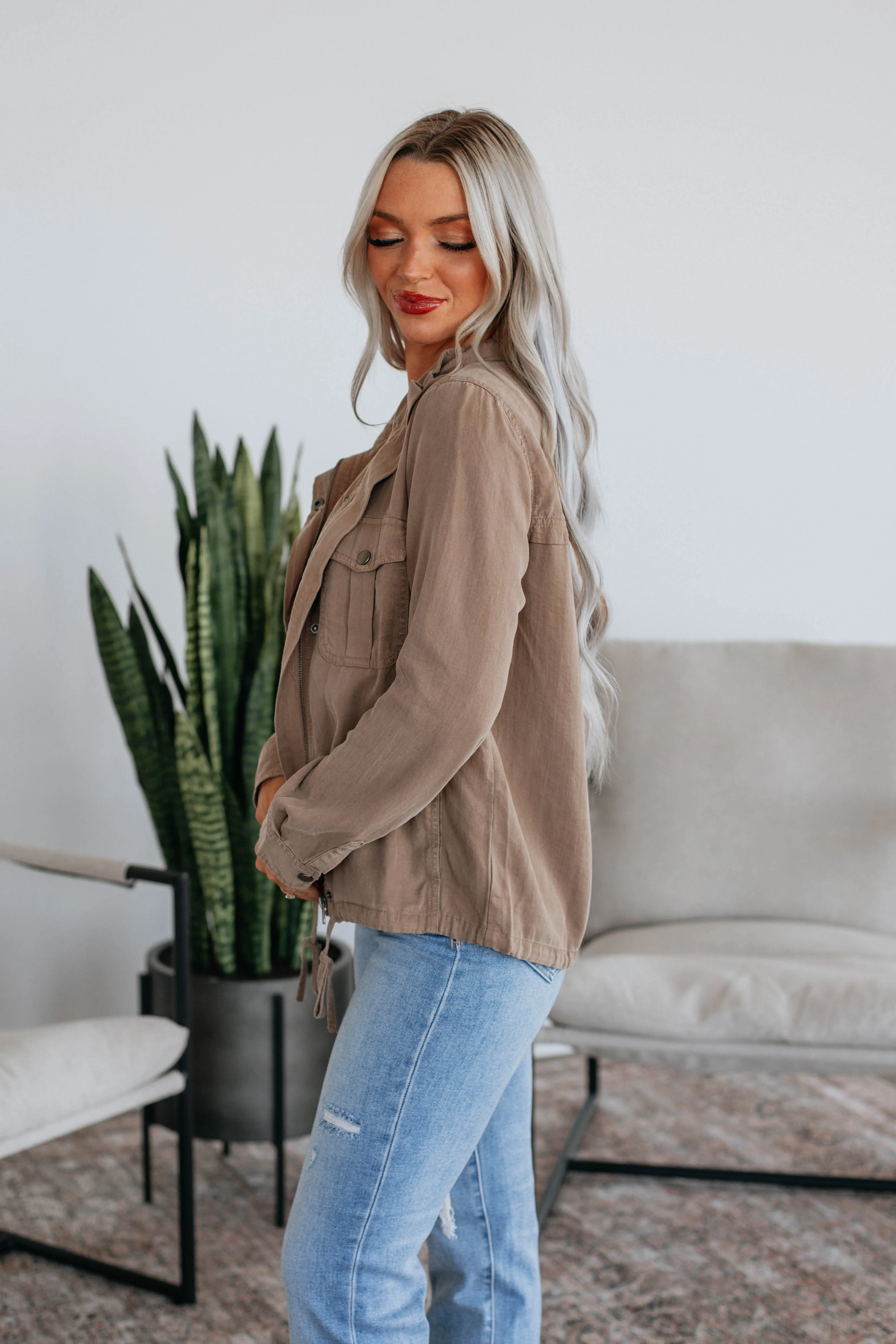 Finnegan Lightweight Jacket - Hazelnut