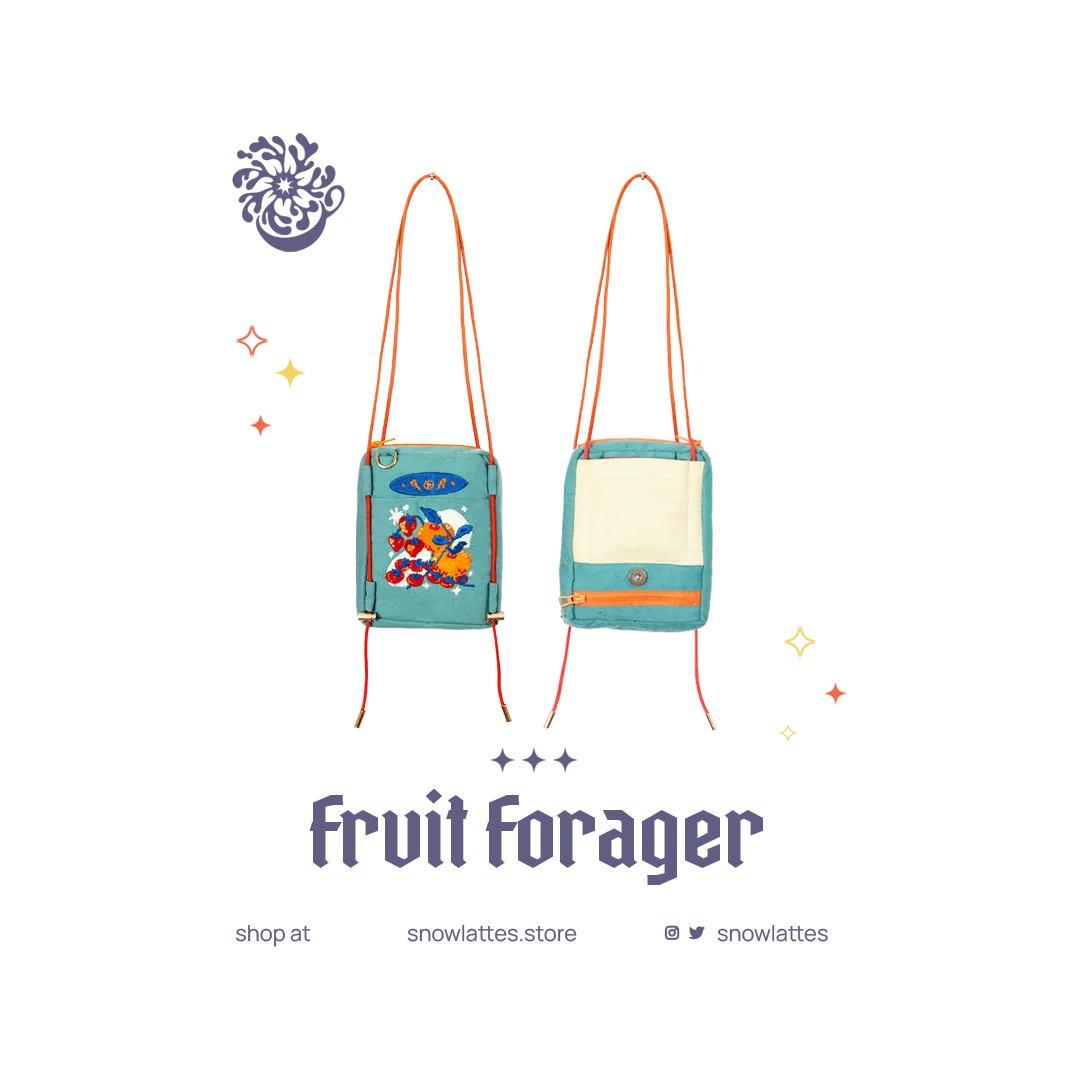 Forager Sling Bag with Foldable Shopping Bag