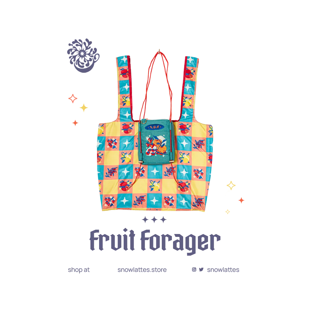 Forager Sling Bag with Foldable Shopping Bag