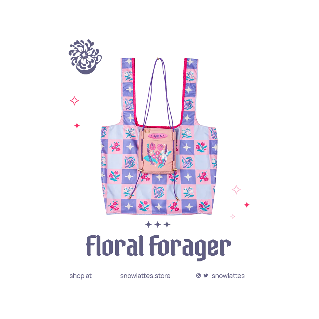 Forager Sling Bag with Foldable Shopping Bag