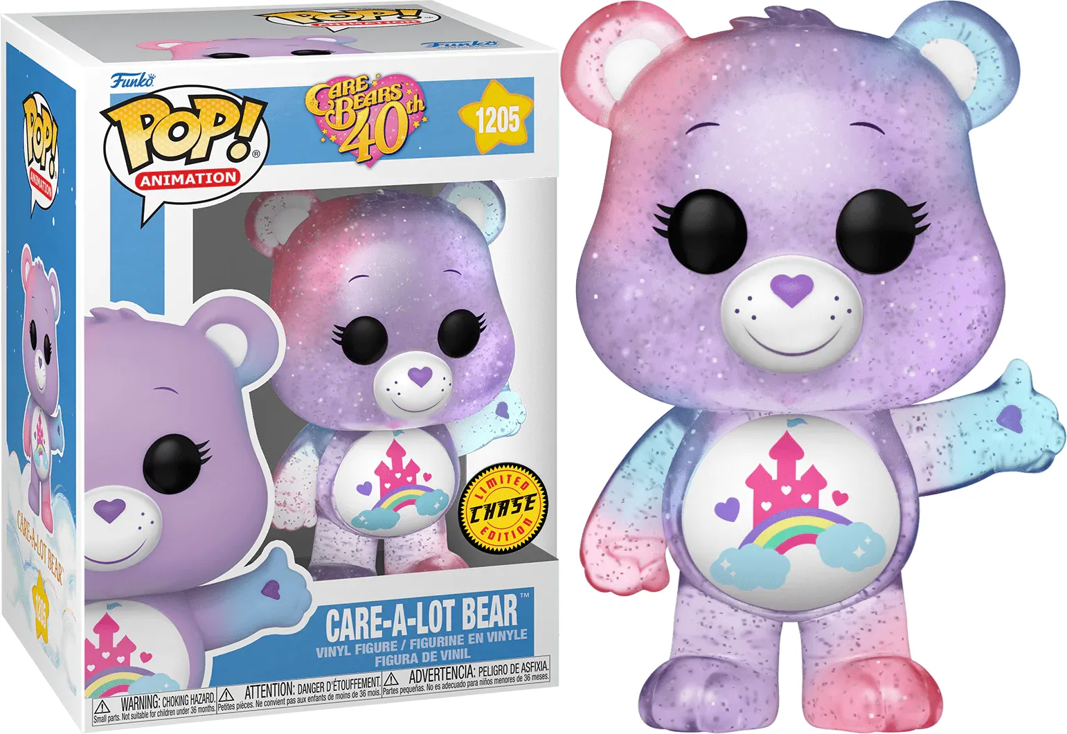 Funko Pop Animation Care Bears - Care-A-Lot Bear #1205 (Chase)