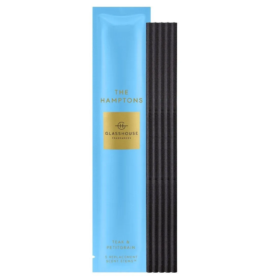 Glasshouse Fragrance - 5 Replacement Scent Stems - The Hamptons