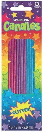 Glitter Sparkling Candles | 18ct