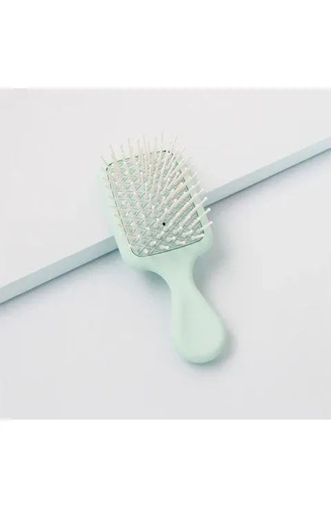 GLOSS & GLOW DETANGLE MINI PADDLE BRUSH Mint, Pink