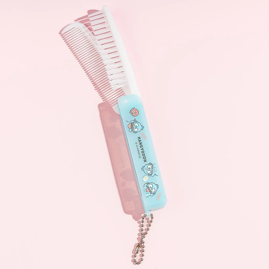 Hangyodon Fun Times Folding Comb & Brush