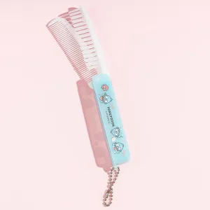 Hangyodon Fun Times Folding Comb & Brush