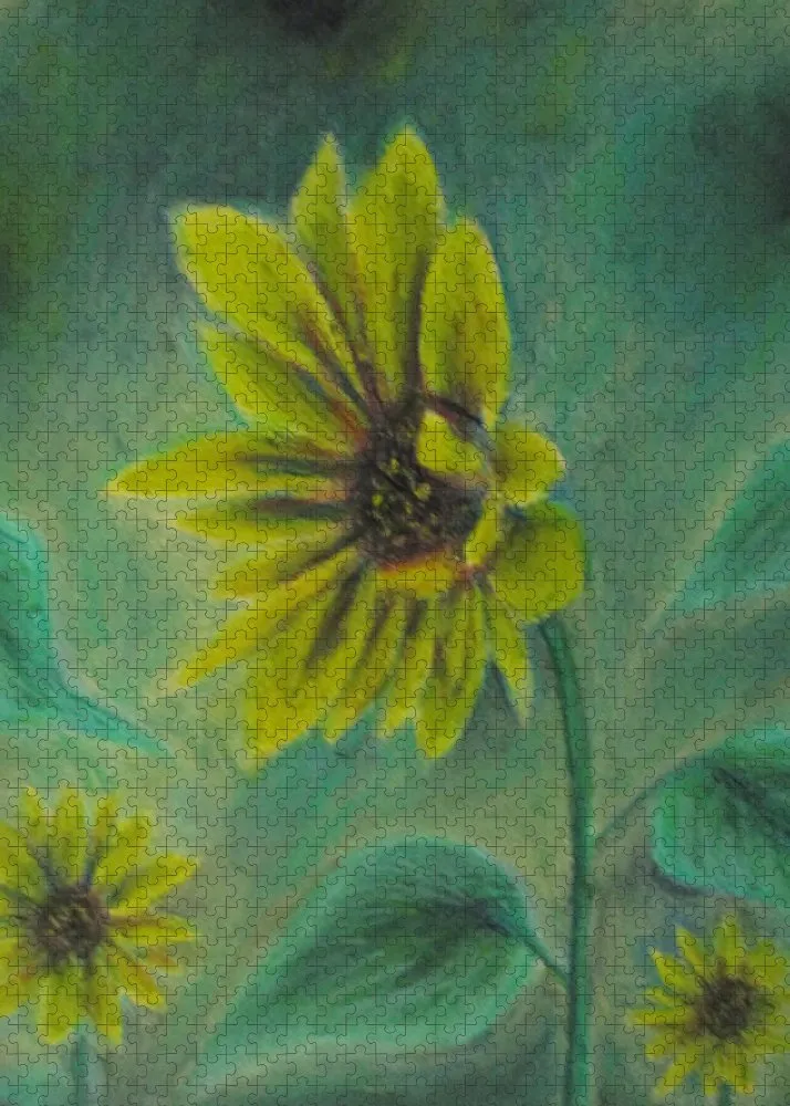 Hazing Sunflowers - Puzzle
