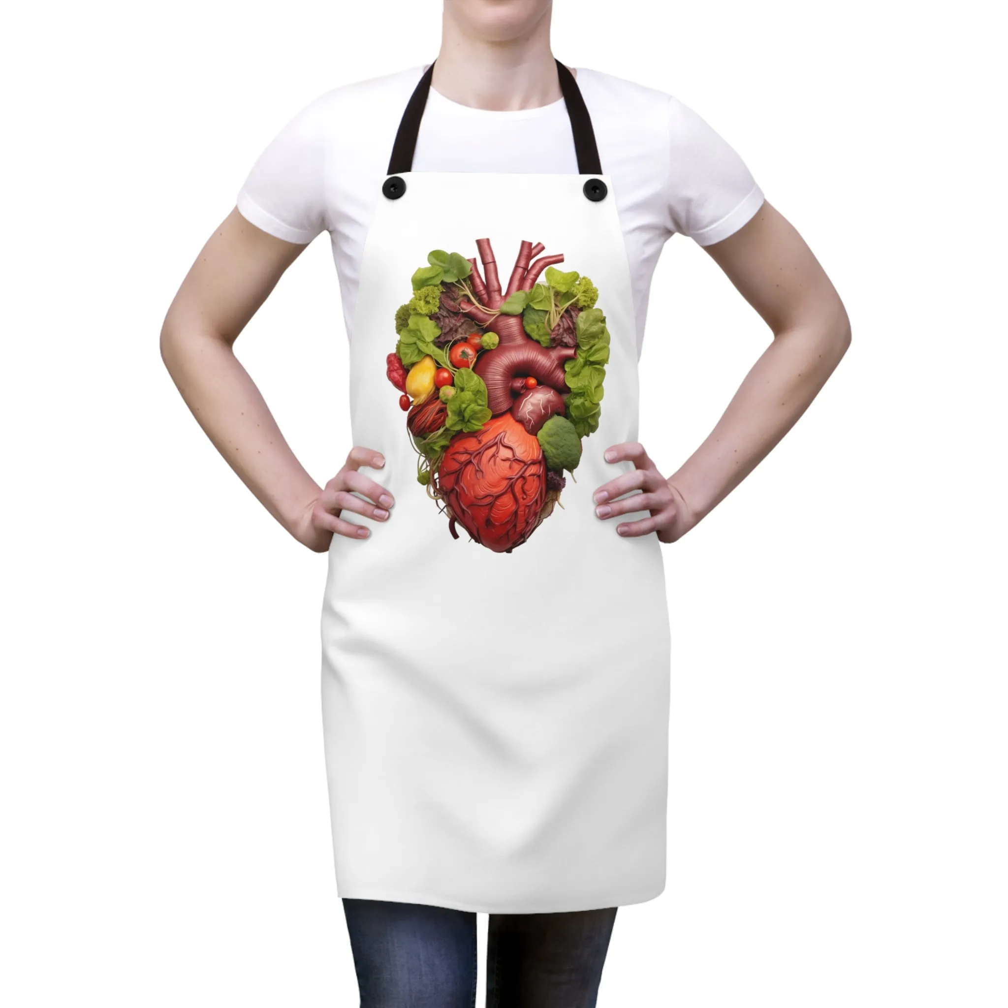 Heart Healthy Vegan Apron