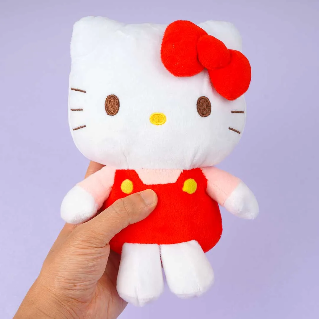 Hello Kitty Embroidered Plushie Pouch - Medium