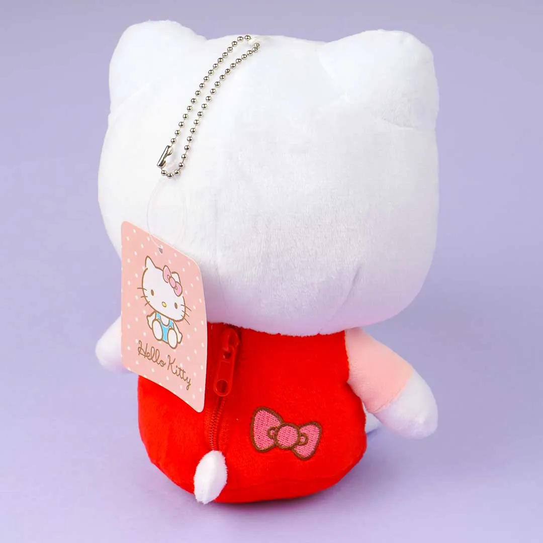 Hello Kitty Embroidered Plushie Pouch - Medium