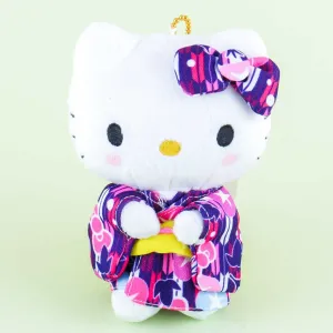 Hello Kitty Morning Glory Yukata Plush Charm