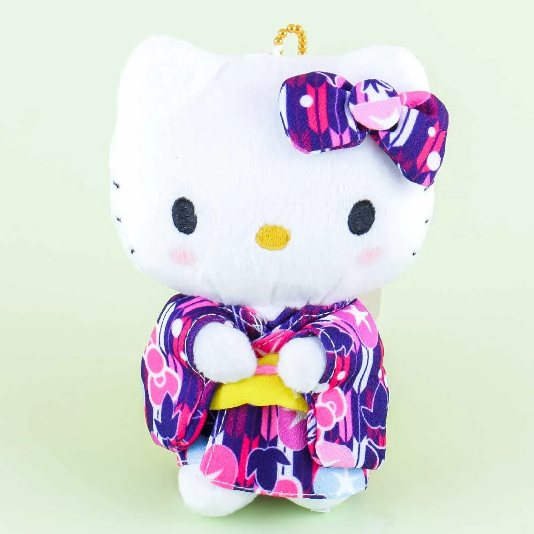 Hello Kitty Morning Glory Yukata Plush Charm