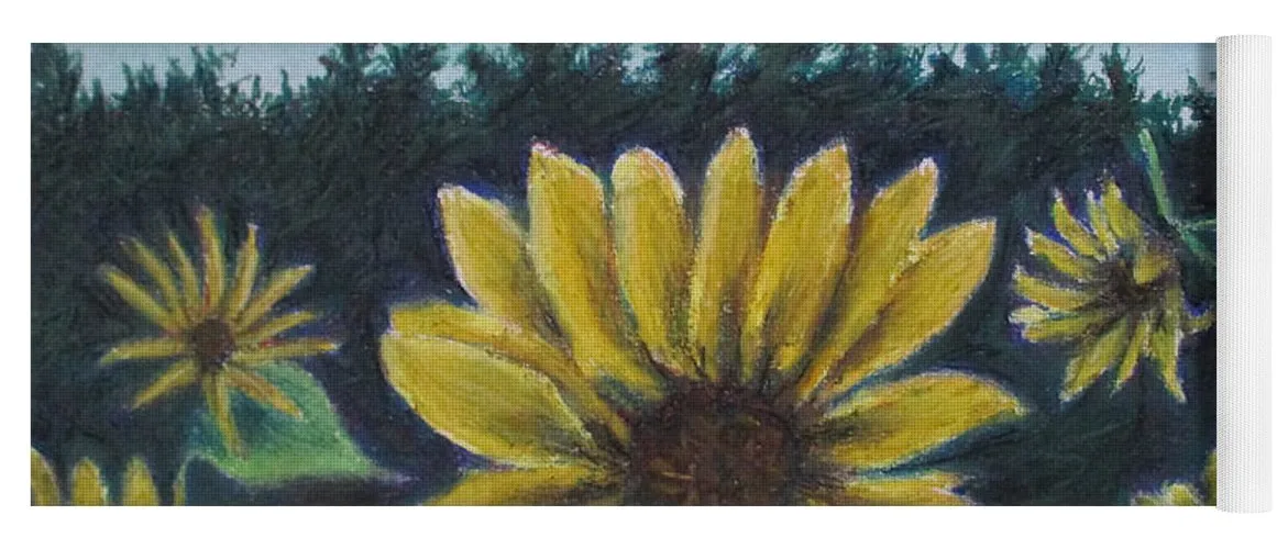 Hours of Flowers - Yoga Mat