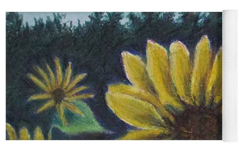 Hours of Flowers - Yoga Mat