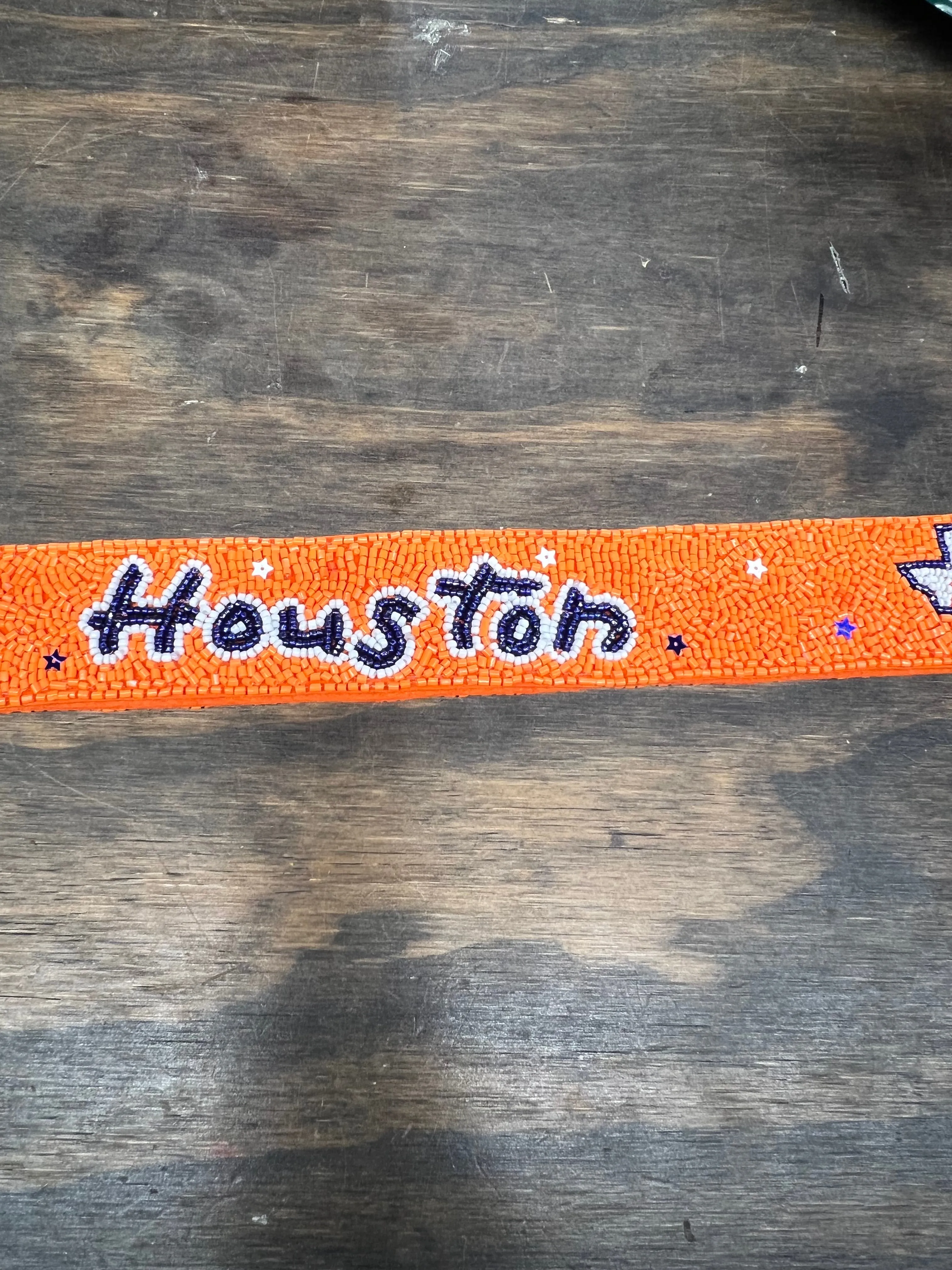 Houston Beaded Purse Strap