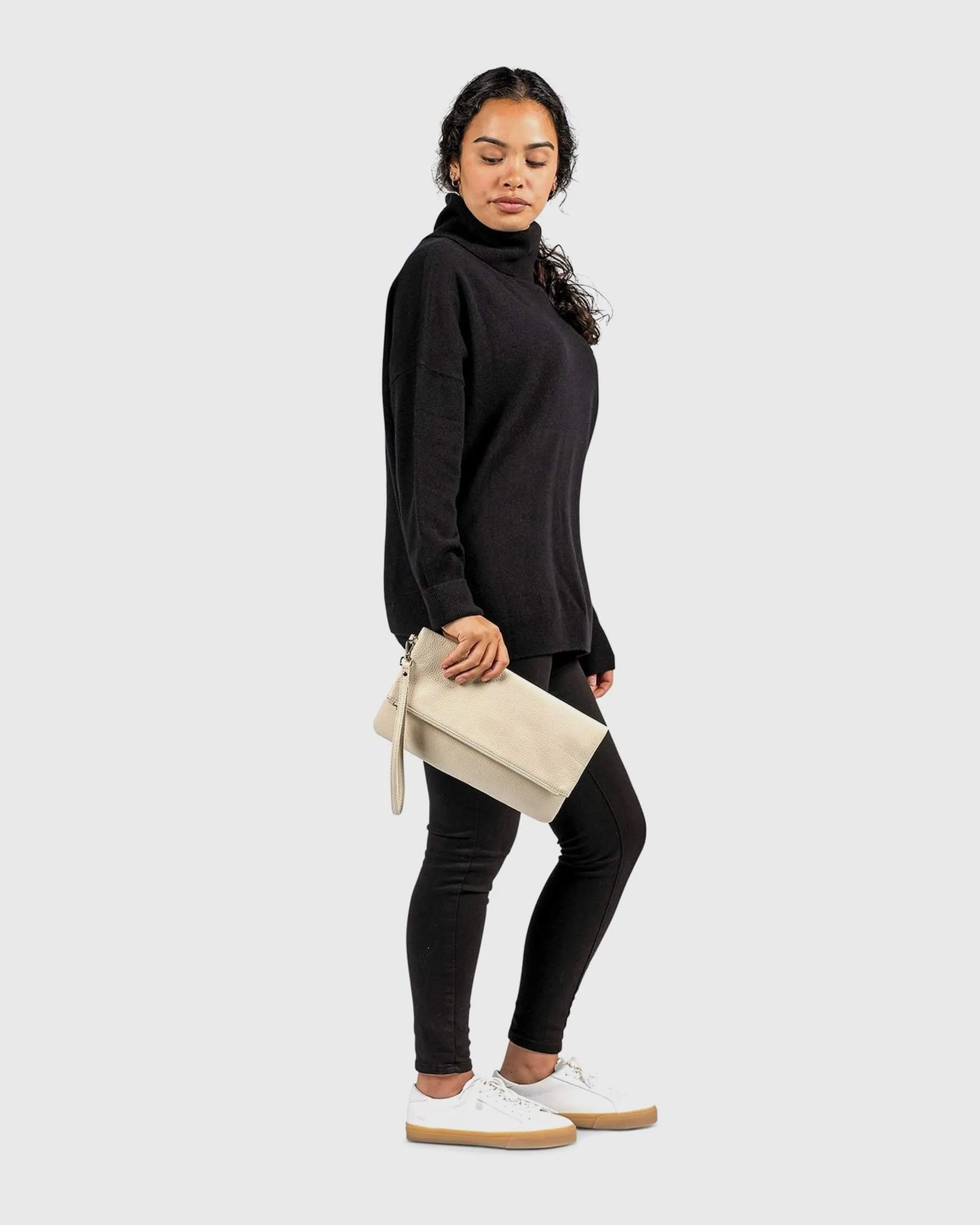 Italian Leather Clutch