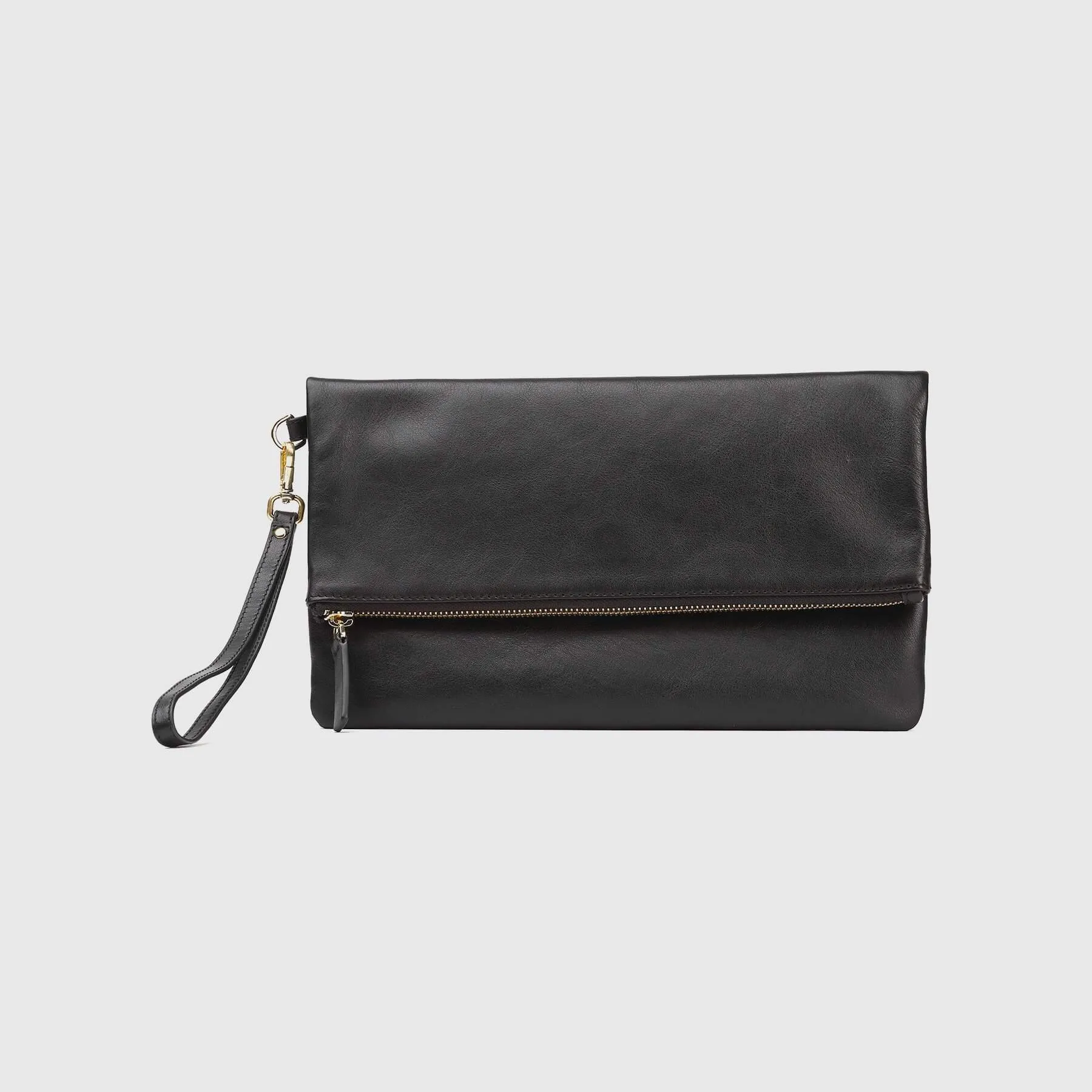 Italian Leather Clutch