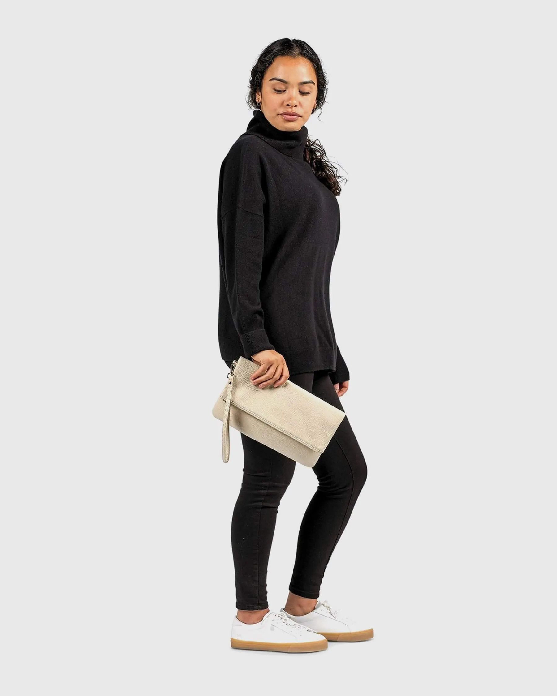 Italian Leather Clutch