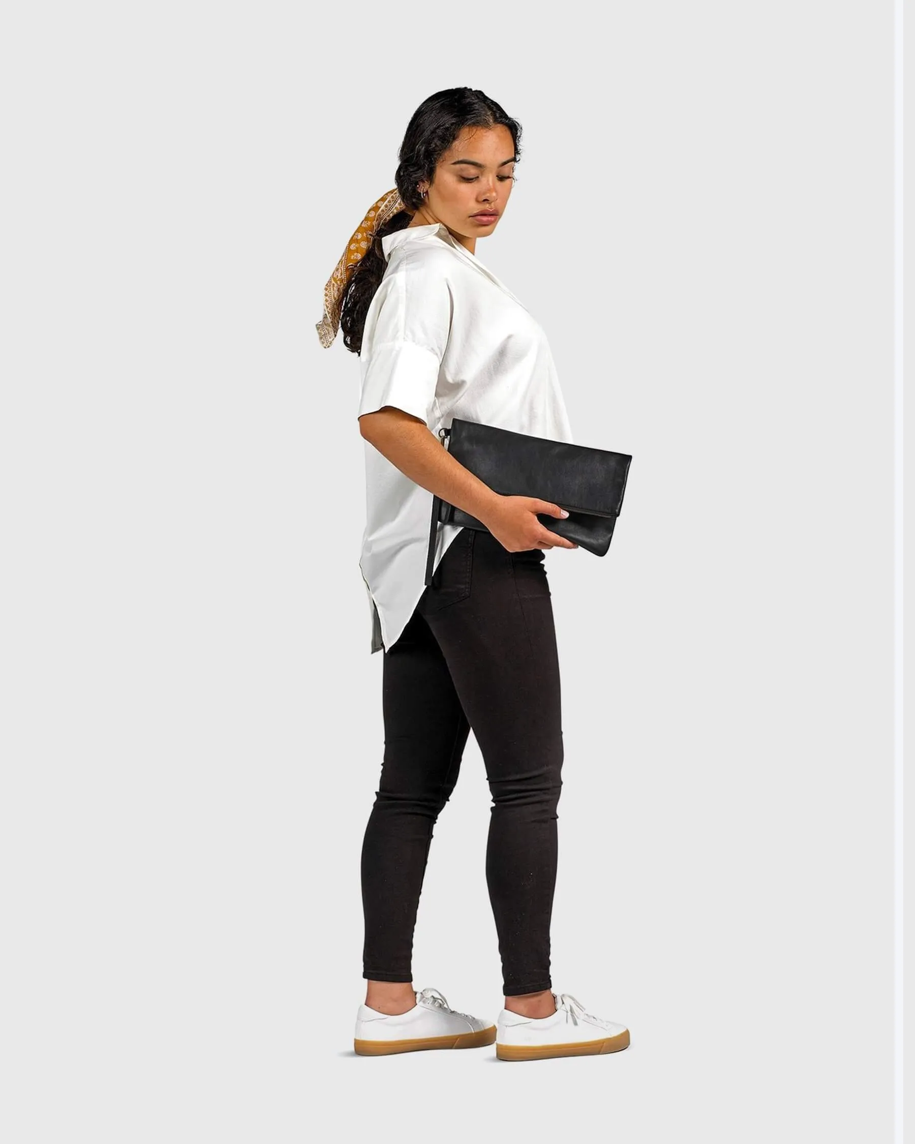 Italian Leather Clutch