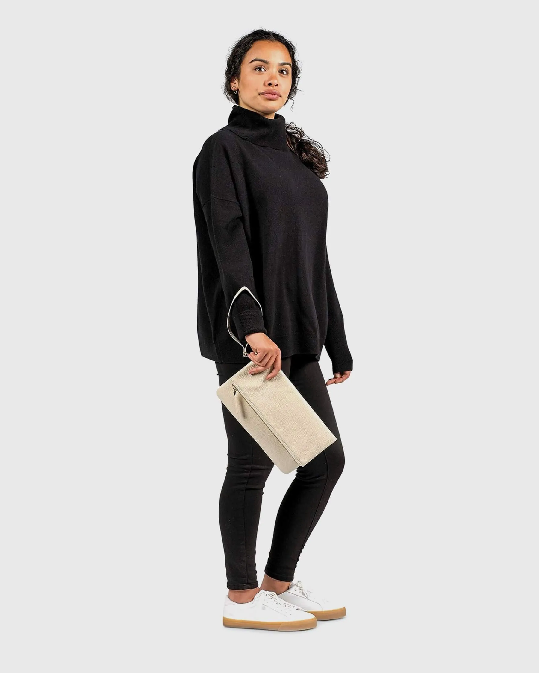 Italian Leather Clutch