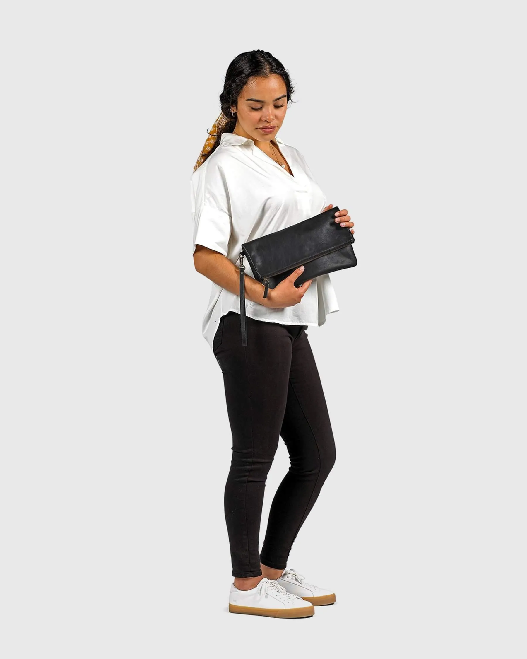 Italian Leather Clutch
