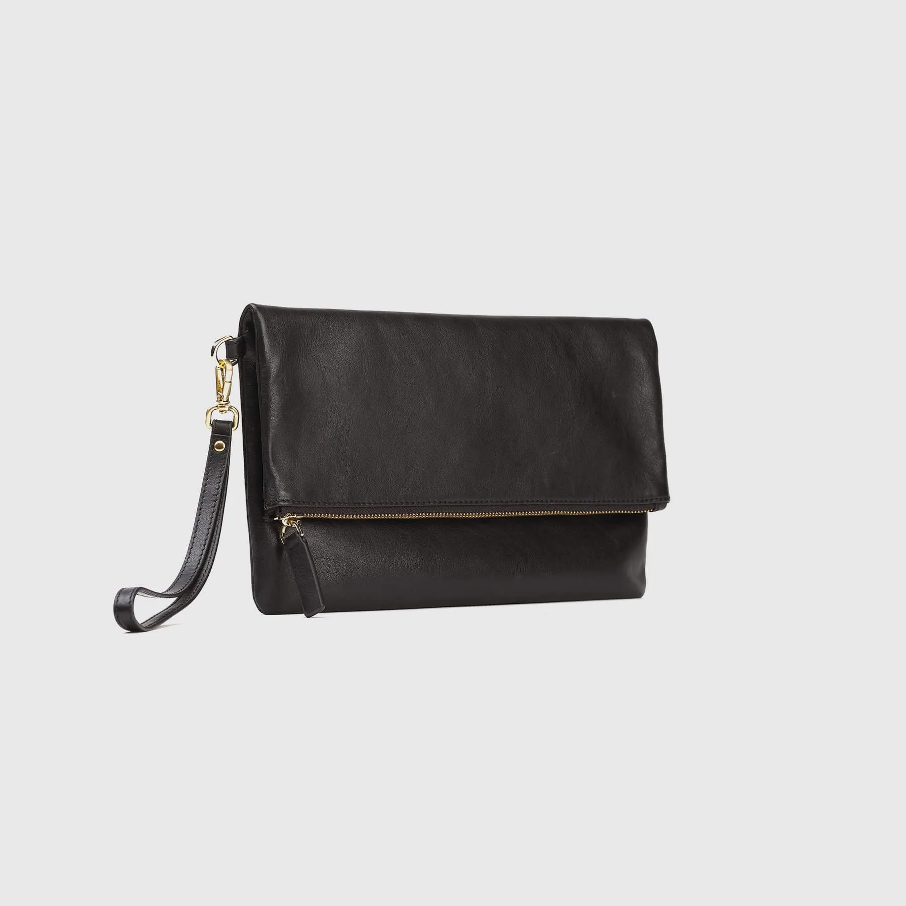 Italian Leather Clutch
