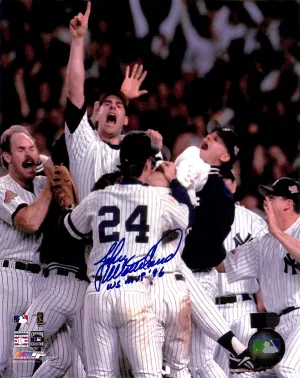 John Wetteland Signed And Inscribed 96 WS MVP 8x10 Photo (AIV)