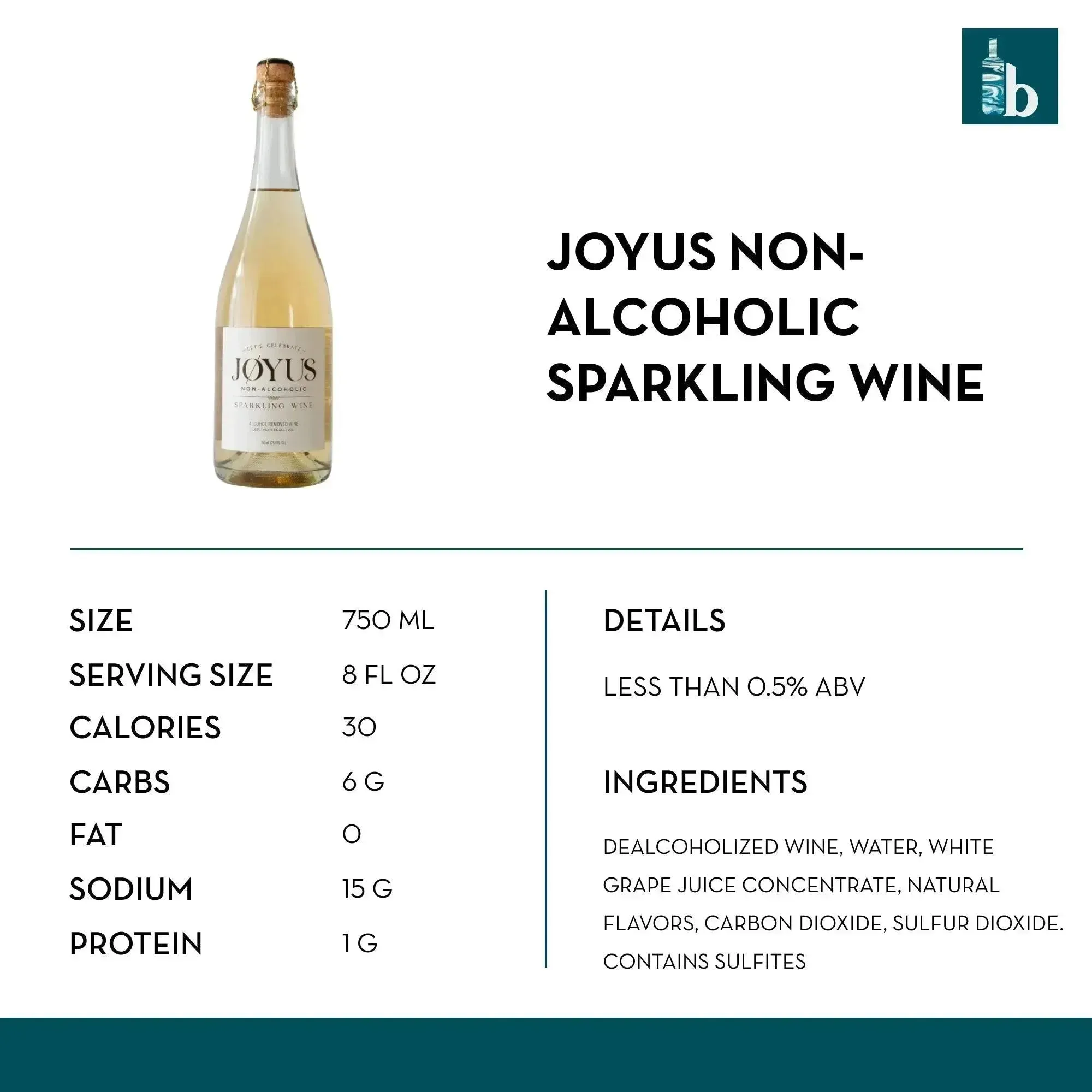 Joyus Non-Alcoholic Sparkling Wine