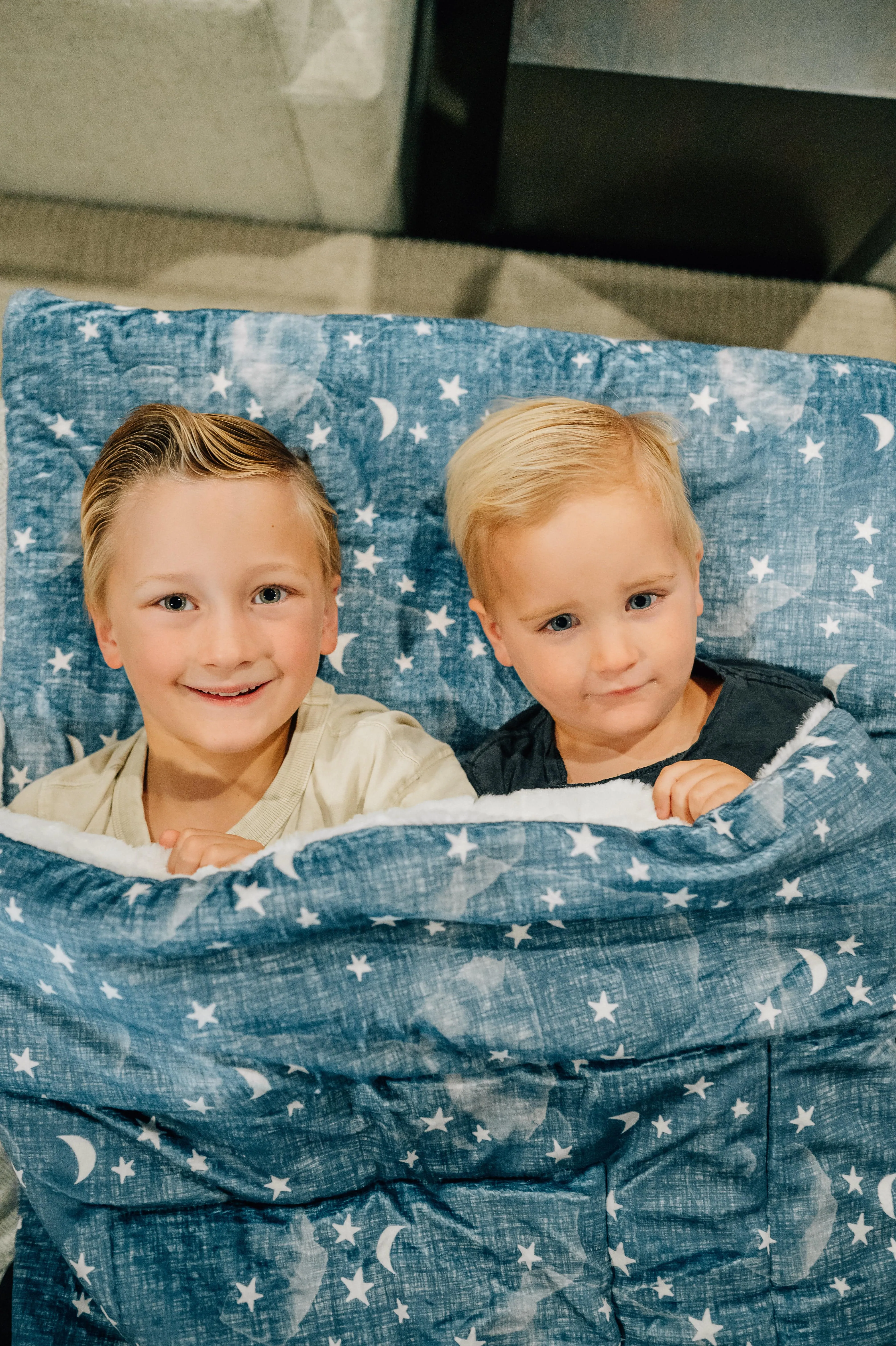 Kids Sleeping Bag JulesRoche Plush Sorbet Lining & Pillow