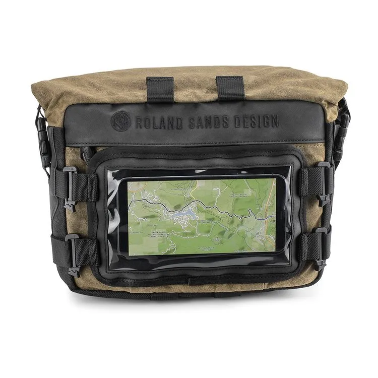 Kriega Roam Handlebar Bag - Black/Black