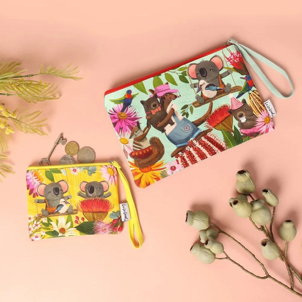 La La Land: Clutch Purse Festive Forest