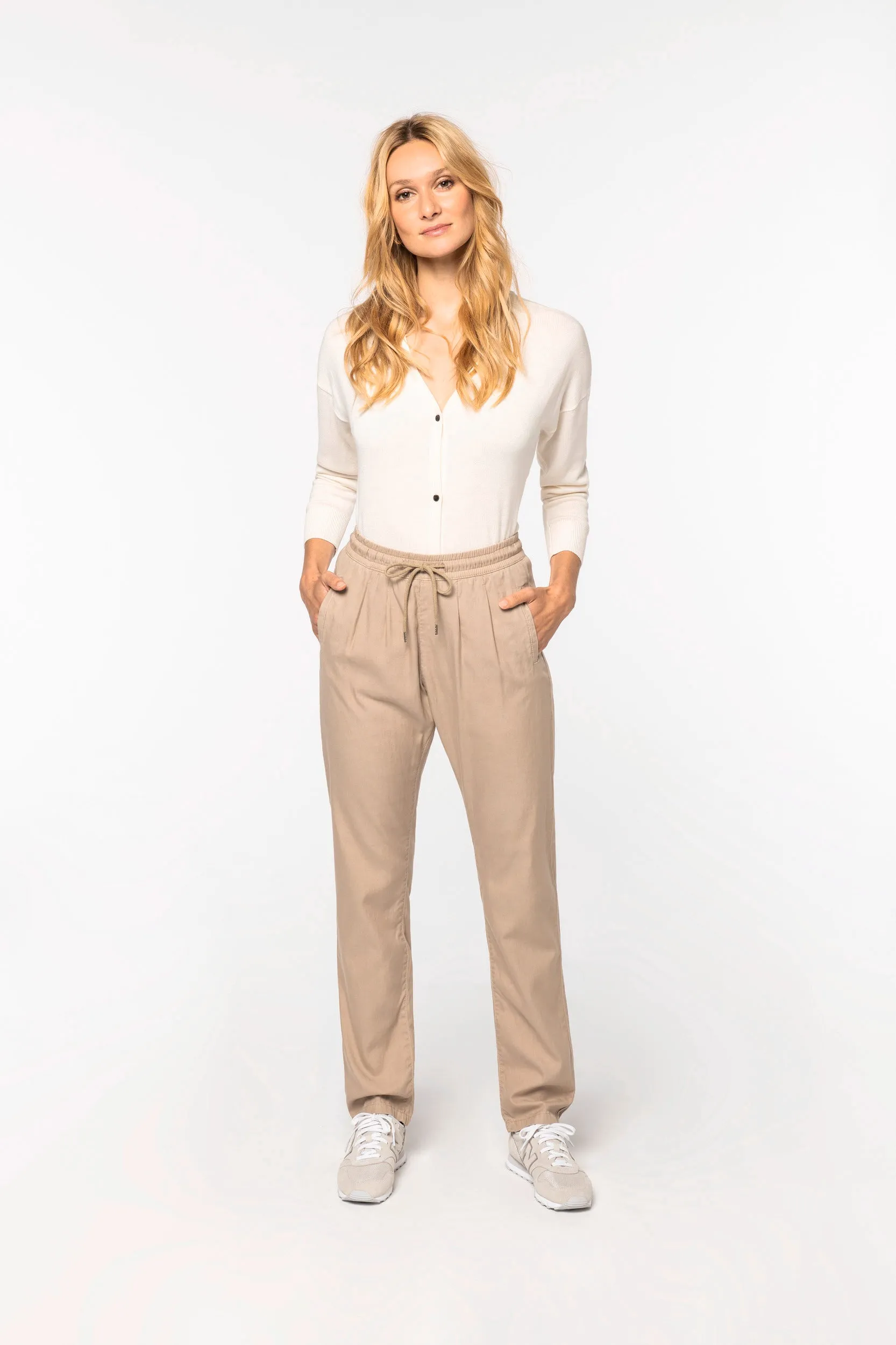 Ladies’ Trousers With Lyocell Tencel - 190gsm - NS724