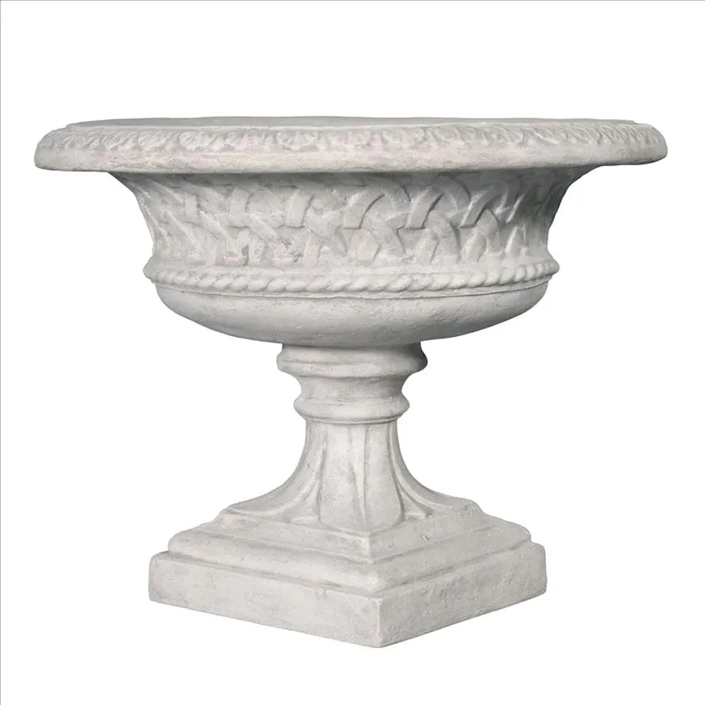 Larkin Arts and Crafts Architectural Garden Urn Statue by Design Toscano