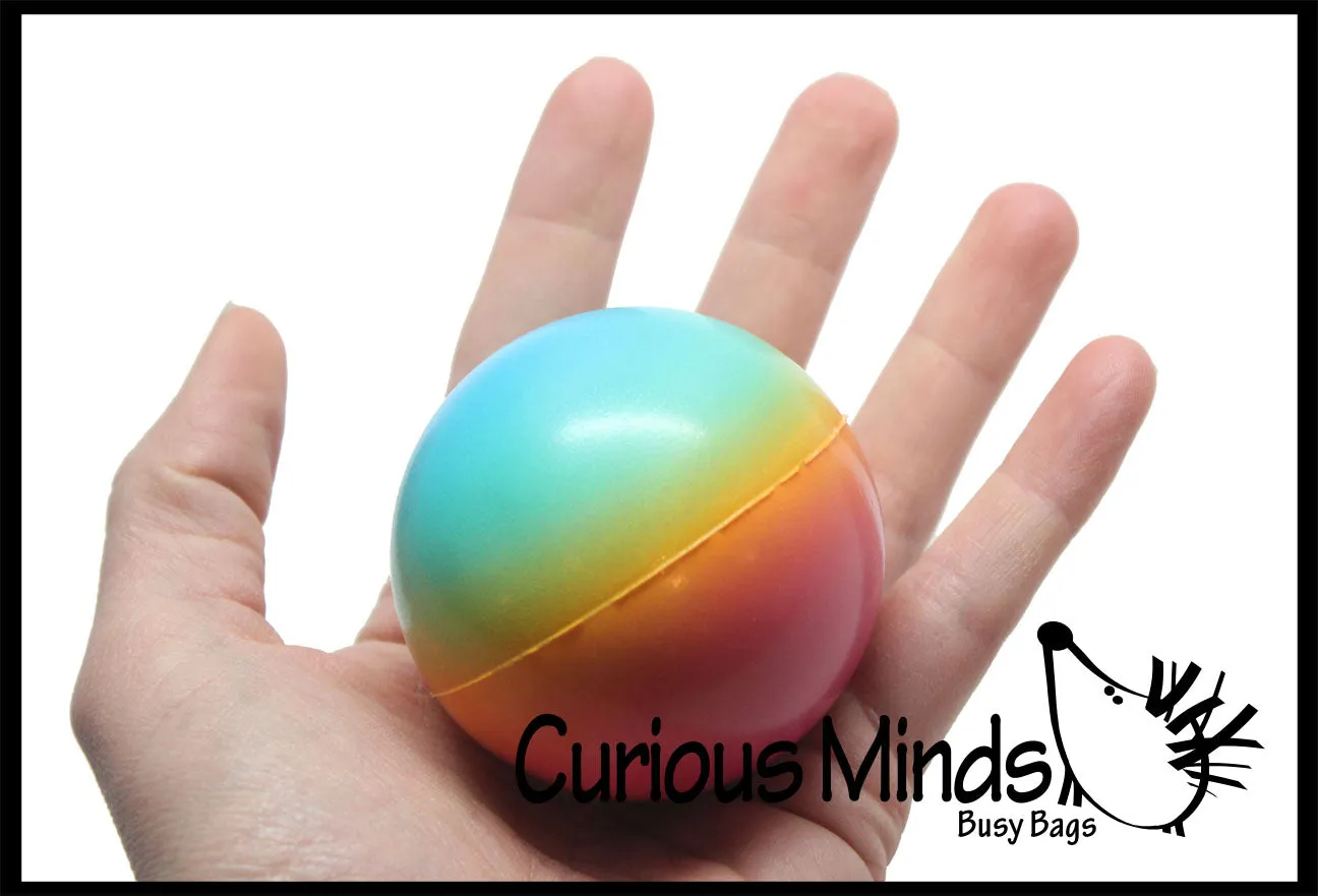 LAST CHANCE - LIMITED STOCK - SALE - 55 Assorted Stress Balls -  Sensory, Stress, Fidget Toy - Party Favor, Prize Bulk Assortment