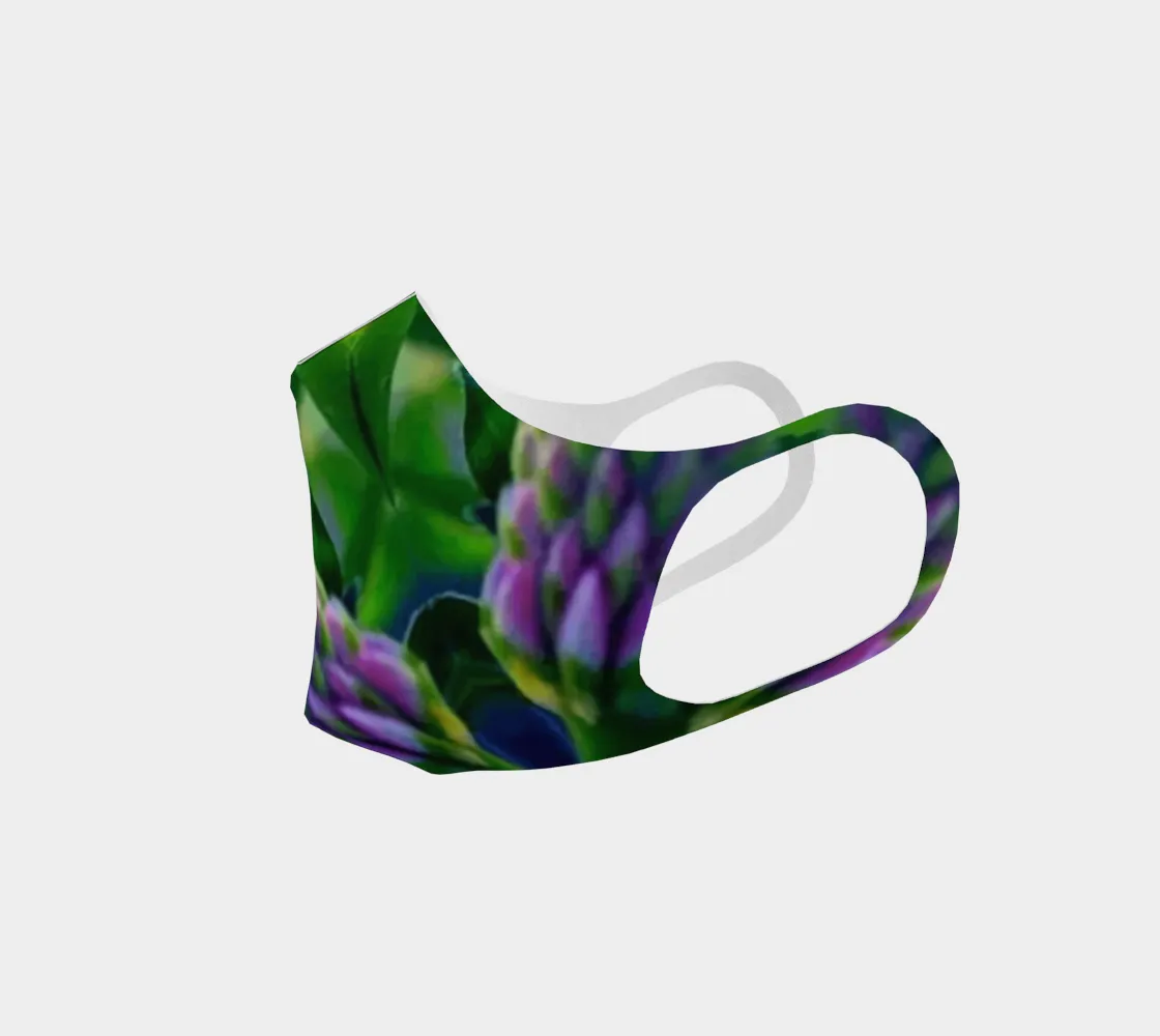 Lavender Burst 5 Poly Knit Mask