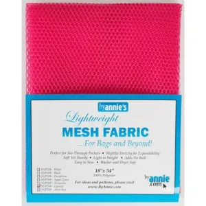 Lightweight Mesh Fabric - Lipstick