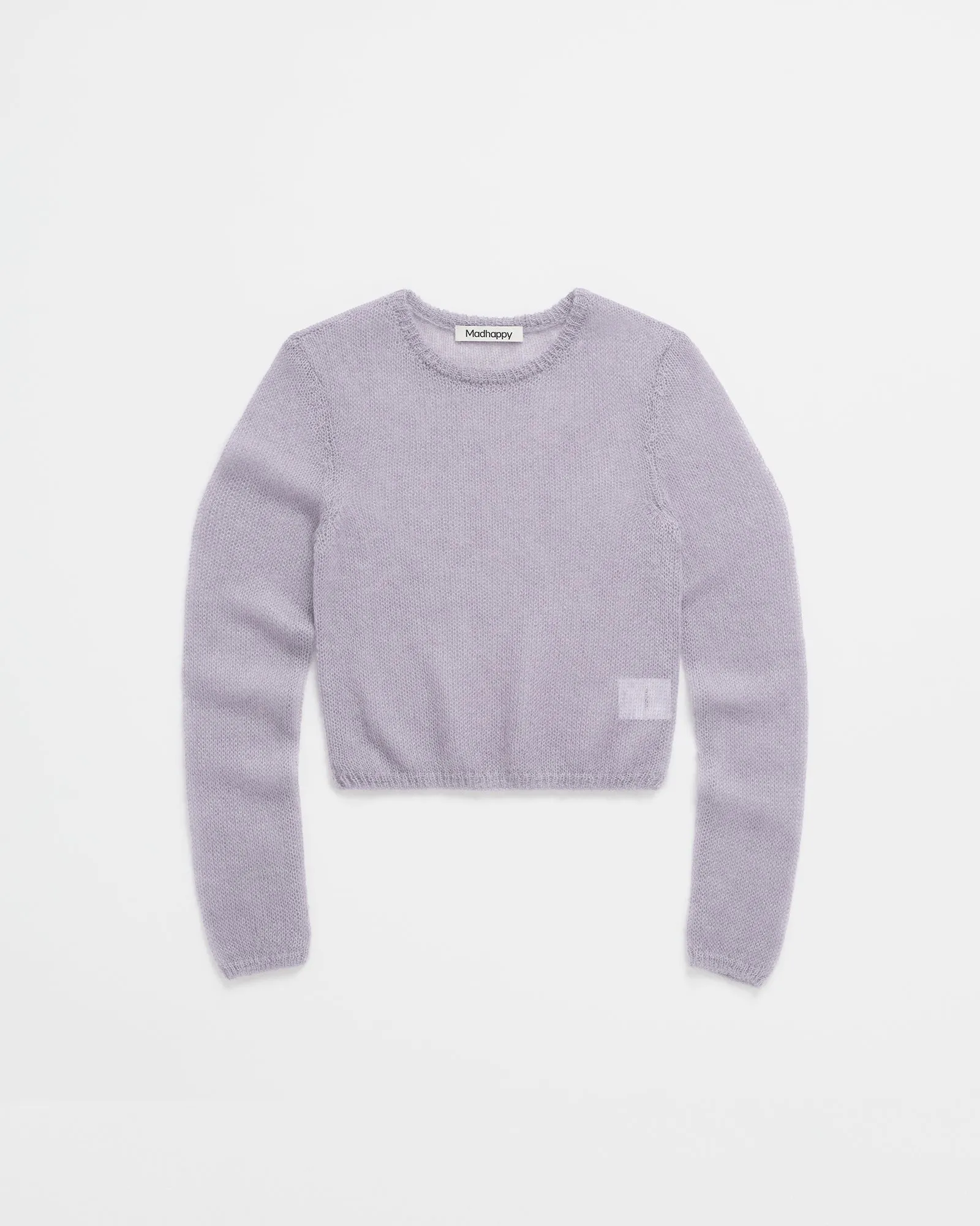 Lightweight Mohair Crewneck
