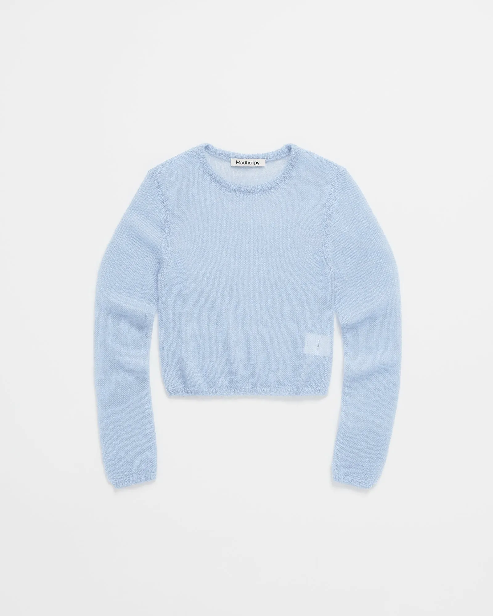 Lightweight Mohair Crewneck