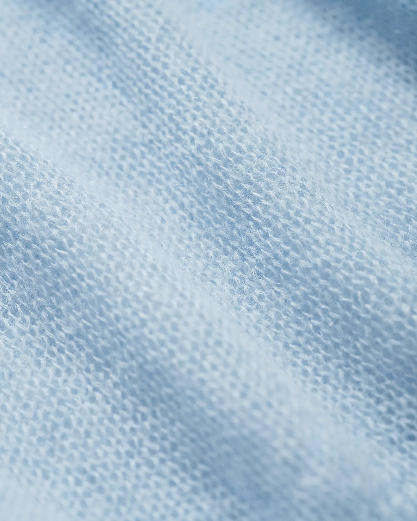Lightweight Mohair Crewneck