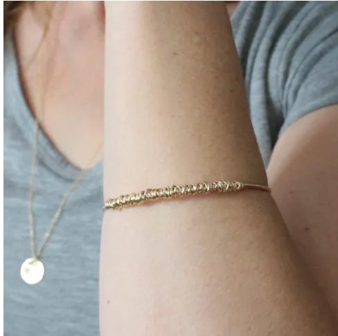 Lightweight Twist Bangle