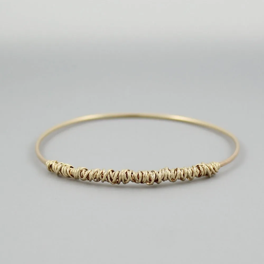 Lightweight Twist Bangle