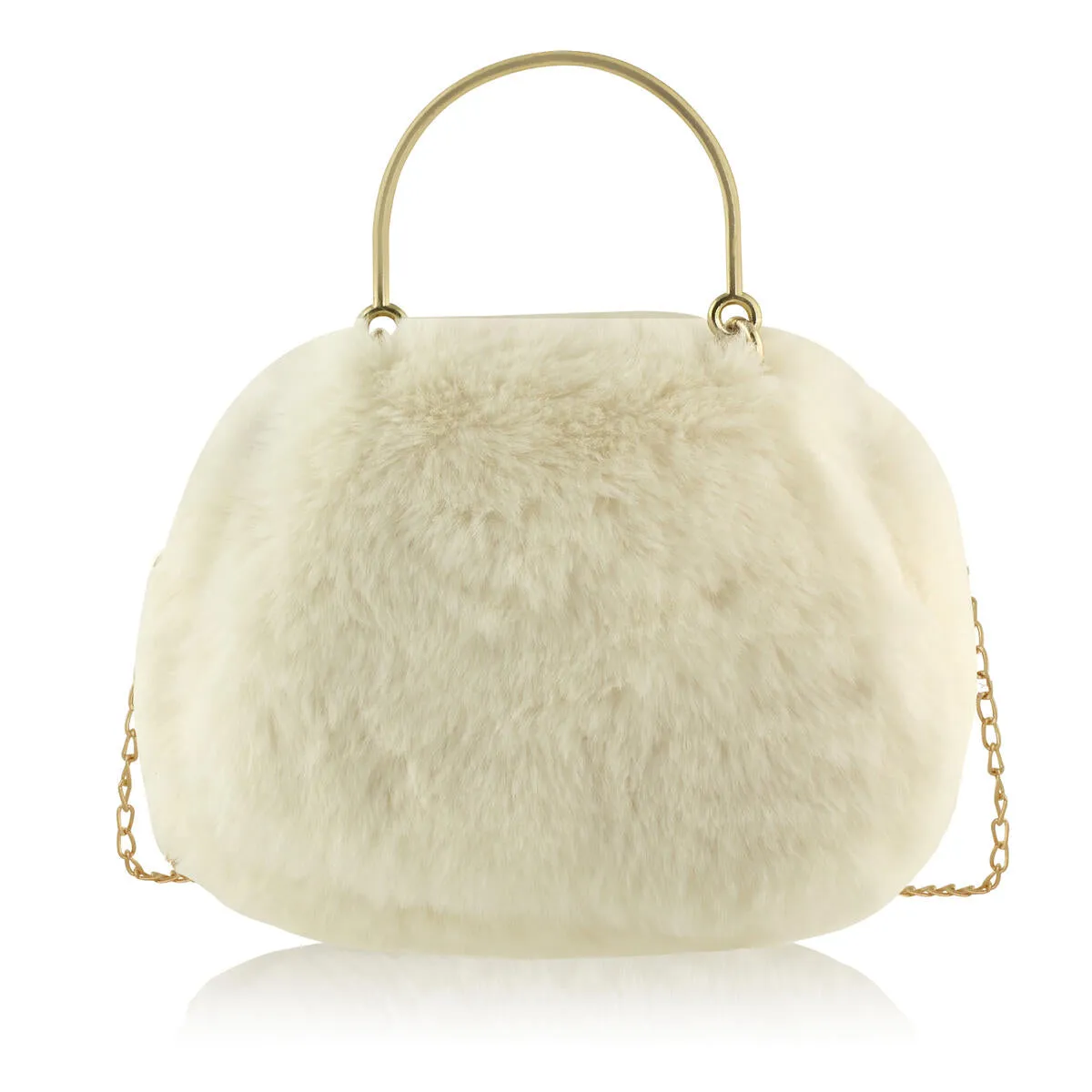 Lovie Faux Fur Purse