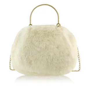 Lovie Faux Fur Purse