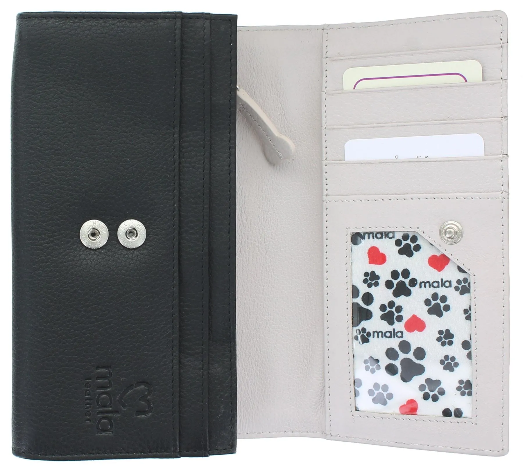 Mala Leather Best Friends Collection Leather Purse RFID 3508_65